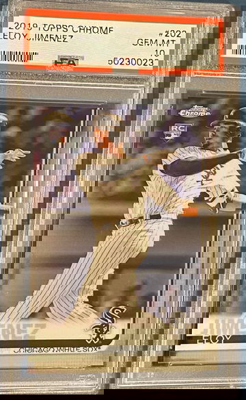 2019 Topps Chrome Eloy Jimenez RC Rookie PSA 10 Gem Mint