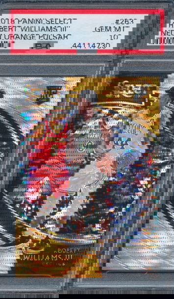 Robert Williams III Select FOTL Orange Pulsar #/13 PSA 10