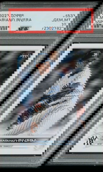 2022 MARIANO RIVERA Topps SSP PSA 10 GEM Mint