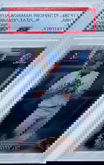 🔥📈2016 BOWMAN CHROME FERNANDO TATIS JR PSA 9