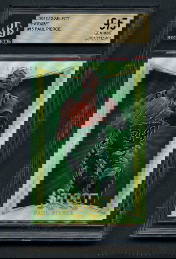 2012 Panini Select Silver Prizm PAUL PIERCE BGS 9.5 Pop 1 of 2