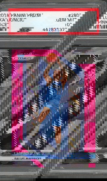 Luka Doncic Prizm Pink Ice