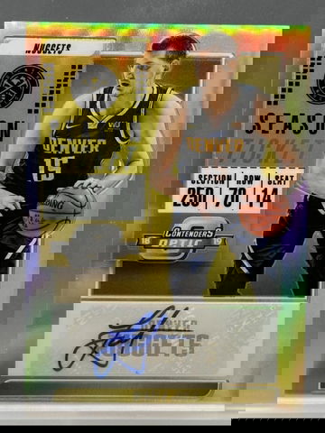 2018-19 Contenders Optic Silver Nikola Jokic auto