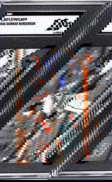 2023 TOPPS GUNNAR HENDERSON NOW #436 Rookie RC limited /3409 SGC 10