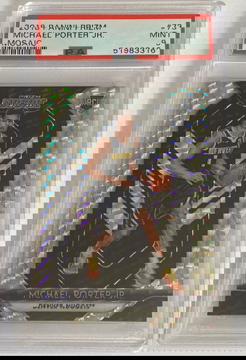 2018 Panini Mosaic Michael Porter Jr PSA 9
