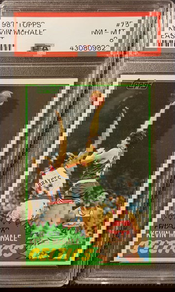 1981 Topps Kevin McHale PSA 8 Boston Celtics