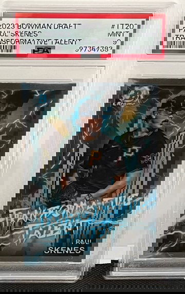 2023 Bowman Chrome Draft Paul Skenes Transformative Talent #TT-20 PSA 9