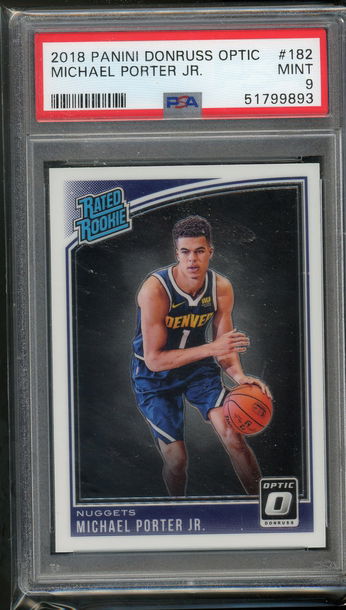 2018 Optic Michael Porter Jr PSA 9