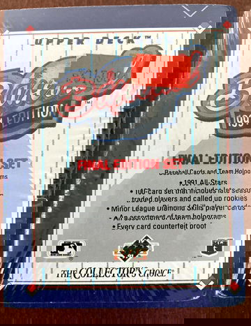 1991 Upper Deck MLB Final Edition Set