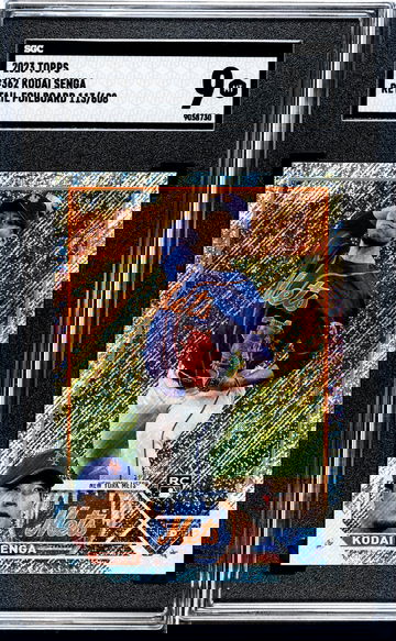 2023 Topps #362 Kodai Senga Retail Foilboard /608 SGC 9