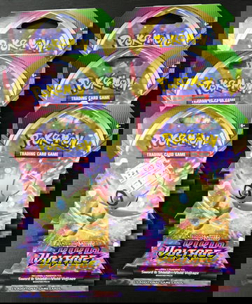 6 Pokemon Vivid Voltage Booster Packs