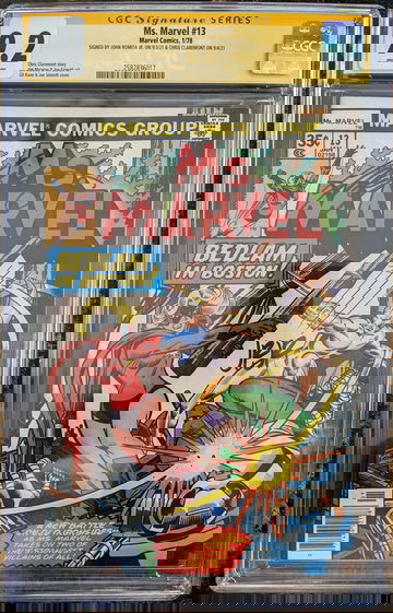 Ms. Marvel #13 CGC 9.2 Signature Series