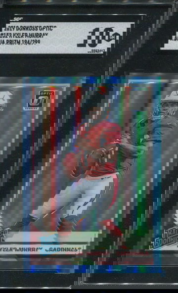 Kyler Murray Aqua Optic /299 RC SGC 10