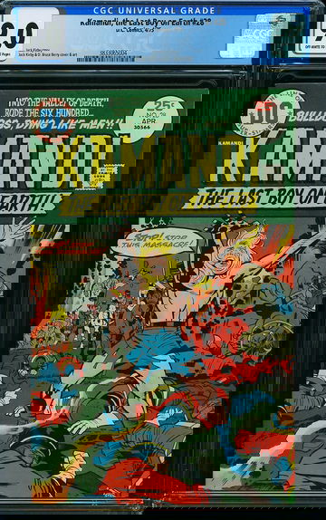 KAMANDI, THE LAST BOY ON EARTH #28, CGC 9.0 VFNM