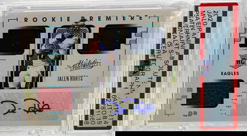 Jalen Hurts /149 PSA 8.5 DNA 10 2020 Panini Absolute