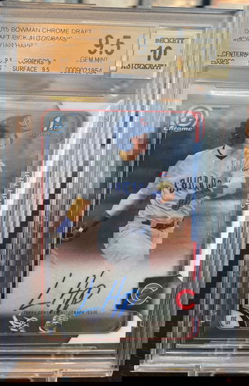 Ian Happ 2015 Bowman Chrome 1st Auto BGS 9.5