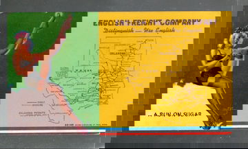 1950's Blotter/Business Card Non Sport Mutoscope "A Run On Sugar"