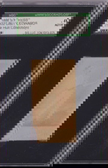1888 S.F. Hess N332 Billy Edwards SGC Authentic P1235