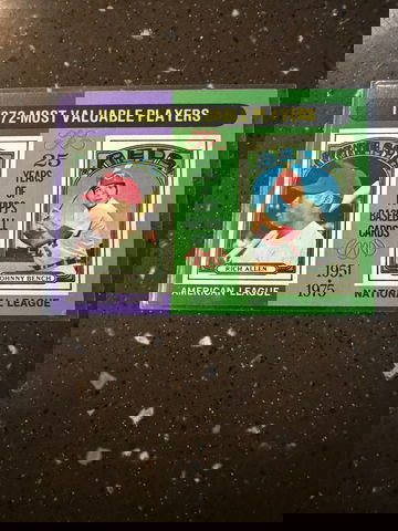 1975 Topps #210 MVP – 1972 Rich Allen & Johnny Bench | Raw | $1.50 PWE