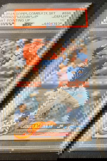 2018 Ronald Acuna Topps Complete Set PSA 10