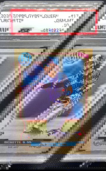 2020 Topps Gypsy Queen Bo Bichette PSA 10