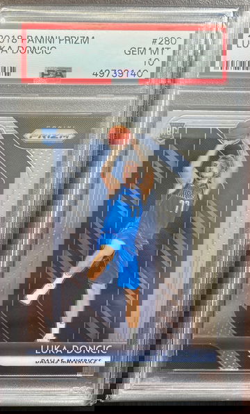 2018 Panini Prizm Luka Doncic Rookie PSA 10