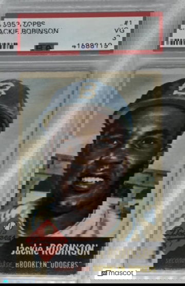 1953 Topps Jackie Robinson #1 PSA 3