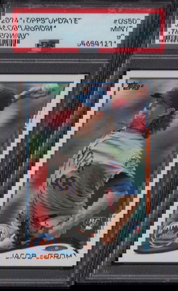 2014 Topps Update #US50 Jacob Degrom PSA 9 Mint 