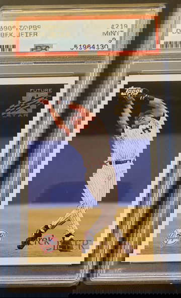 1996 Topps #219 Derek Jeter PSA 9 MINT