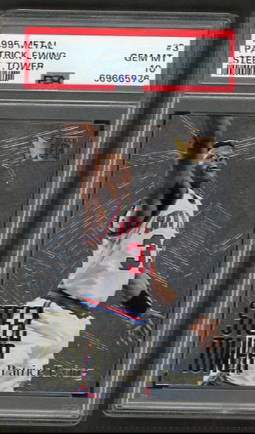 1995 Metal Patrick Ewing Steel Tower #3 PSA 10 [BK-2A.13]