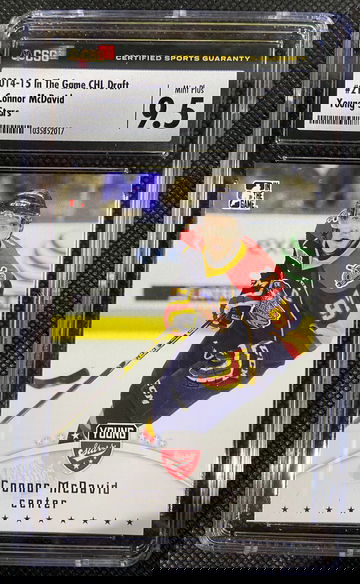 2014-15 ITG Connor McDavid CHL Draft Young Stars CSG 9.5 Low POP!!