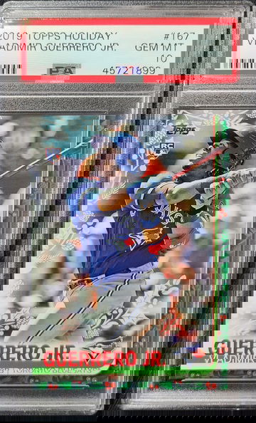 Vladimir Guerrero Jr 2019 Topps Holiday PSA 10 Rookie RC Gem Mint