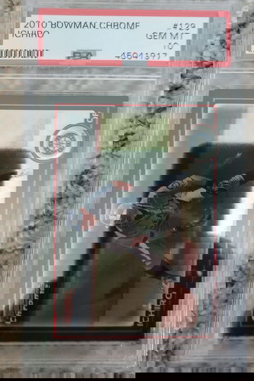 2010 bowman chrome Ichiro psa 10