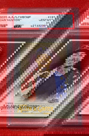2020 Topps Chrome Allen & Ginter Nyjah Houston #193 RC Rookie Card PSA 10
