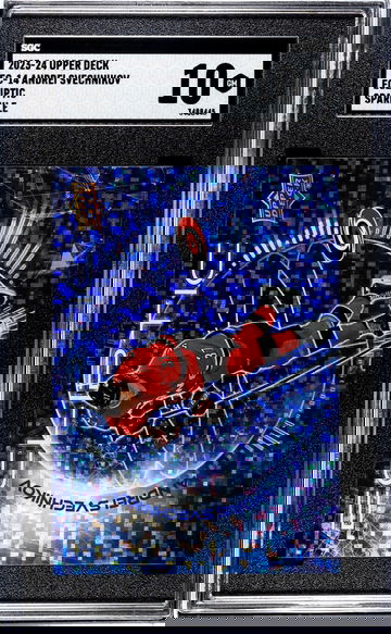 2023 Upper Deck #EC-14 Andrei Svechnikov Ecliptic SGC 10