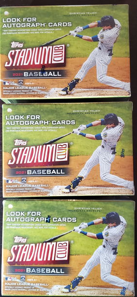 2021 Topps Stadium Club Baseball Blasters