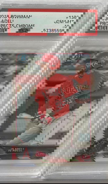 2018 Bowman Jo Adell Prospects Chrome PSA 10