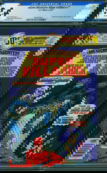 SECRET SOCIETY OF SUPER VILLAINS #1, CGC 9.4 NM