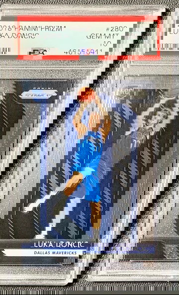 Luka Doncic 2018-19 Panini Prizm #280 PSA 10 (46151041)