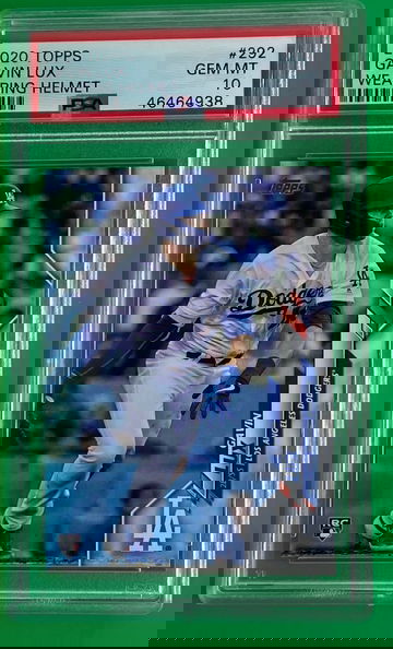 Gavin Lux 2020 topps psa 10