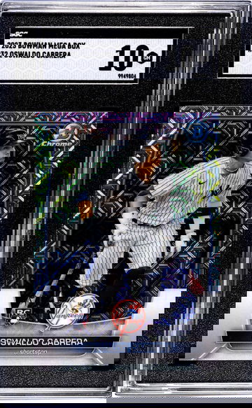 2023 Bowman Mega Box #32 Oswaldo Cabrera SGC 10