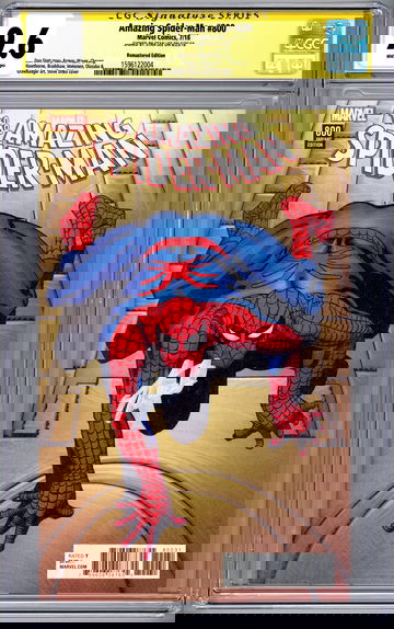 AMAZING SPIDER-MAN #800 CGC-SS 9.6 SIGNED BY STAN LEE STEVE DITKO VARIANT CVR 2018