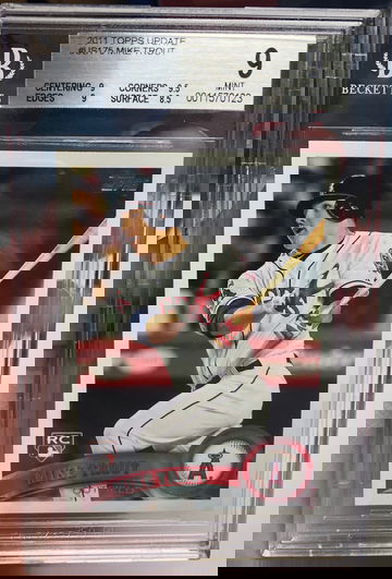 Mike Trout 2011 Topps Update BGS MINT 9 #175