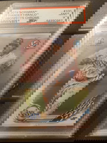 Wander Franco 2019 Bowman 1st PSA 9