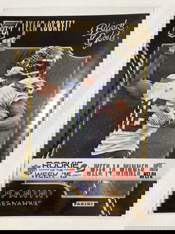 2015 Panini Spectra Pepsi Rookie of the Week Tyler Lockett (Black Gold) #14