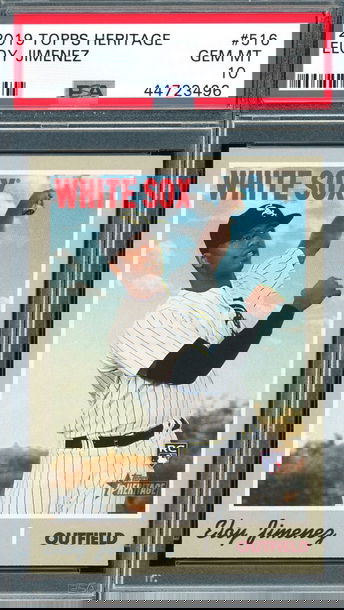 Eloy Jimenez 2019 Topps Heritage Rookie