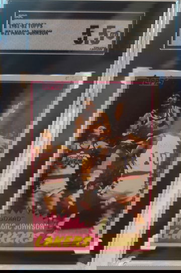 1981-82 Topps Magic Johnson SGC 5.5