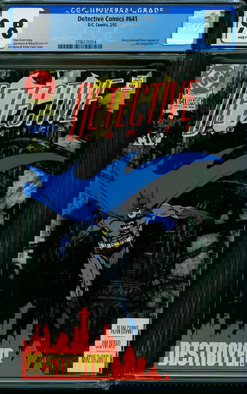 DETECTIVE COMICS #641, CGC 9.8 NM/MT