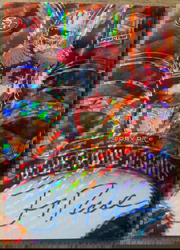 2022 Panini Spectra Jerry Rice Auto /6 illustrious Legends