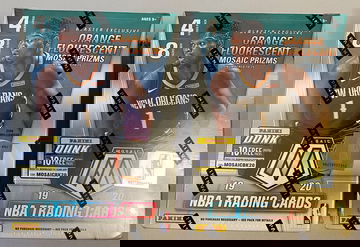 2X 2019-20 Mosaic Basketball Blaster Boxes